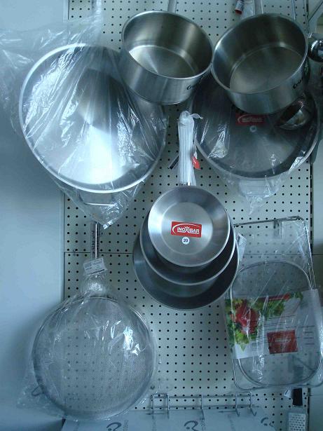 Imagen Articulos de Cocina de Acero Inox.