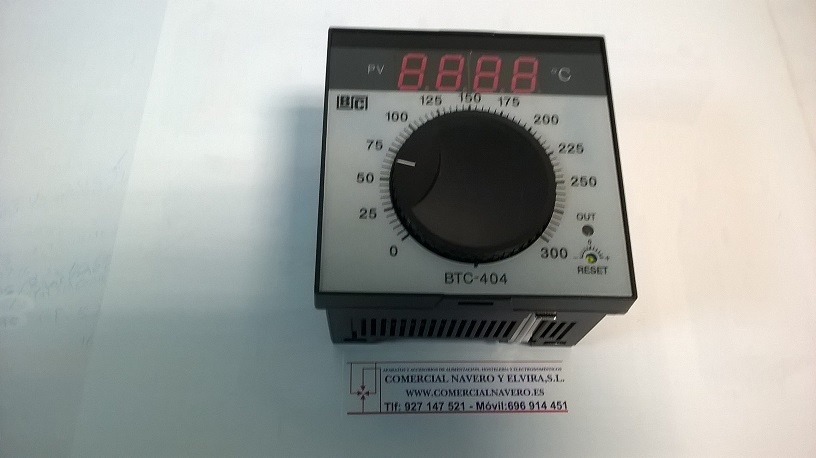 Imagen Control Electronico Temperatura 0 + 300 ºC. 230 V. Tipo BTC404