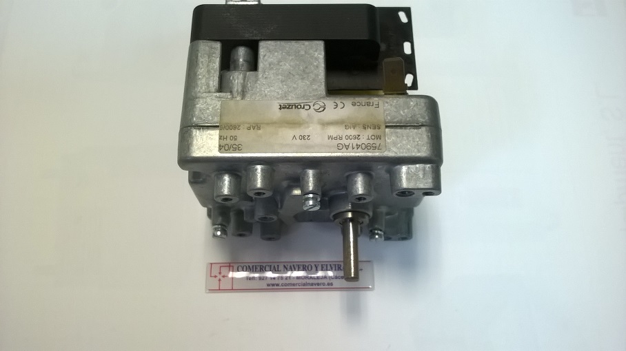 Imagen Motor/reductor 1,5 RPM. Volteador bandeja agua fabricadorf