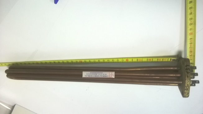 Imagen Resistencia cafetera Cimbali 3750 W. 230/400 V. Longitud 