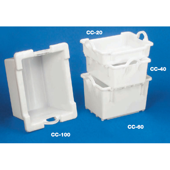 Imagen Cubeta con asas 60 L. 65X45X42,5 Cm. Para alimentación