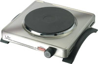 Imagen Cocina 1 placa electrica 1500 W. 188 m/m. mando 4 posiciones