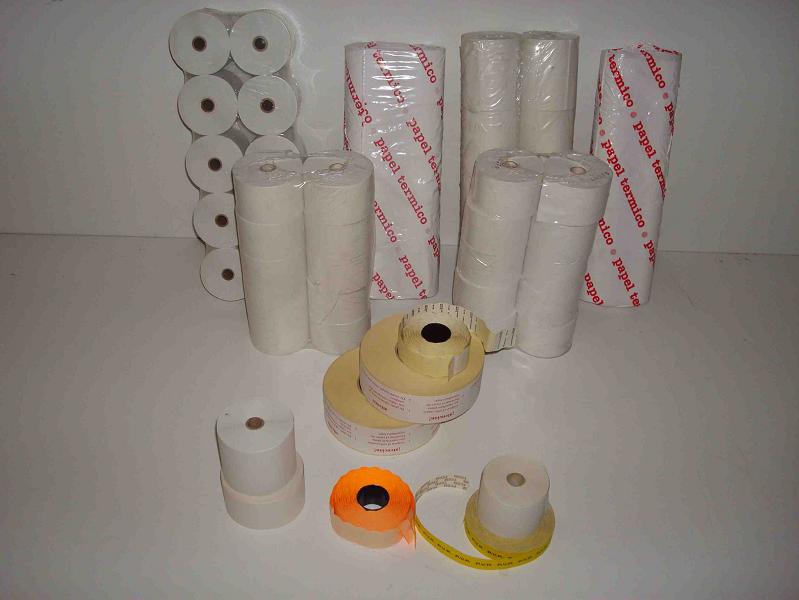 Imagen Rollos Papel para Impresoras de Cajas Registradoras