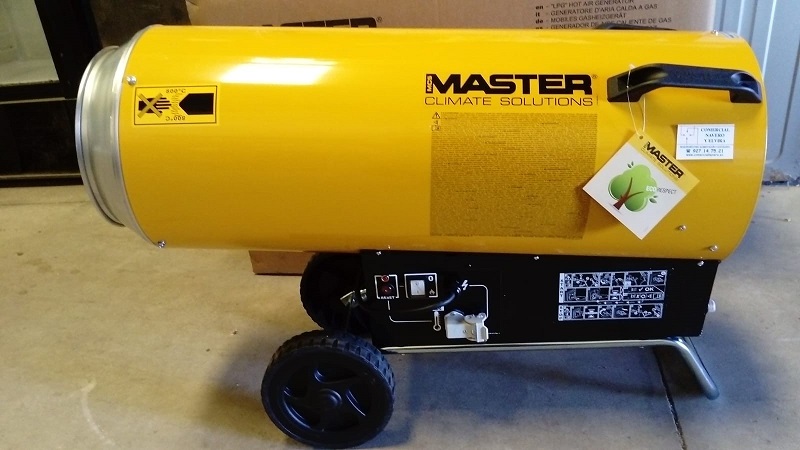 Imagen CAÑON Aire caliente de Gas Electronico Modelo BLP-103ET