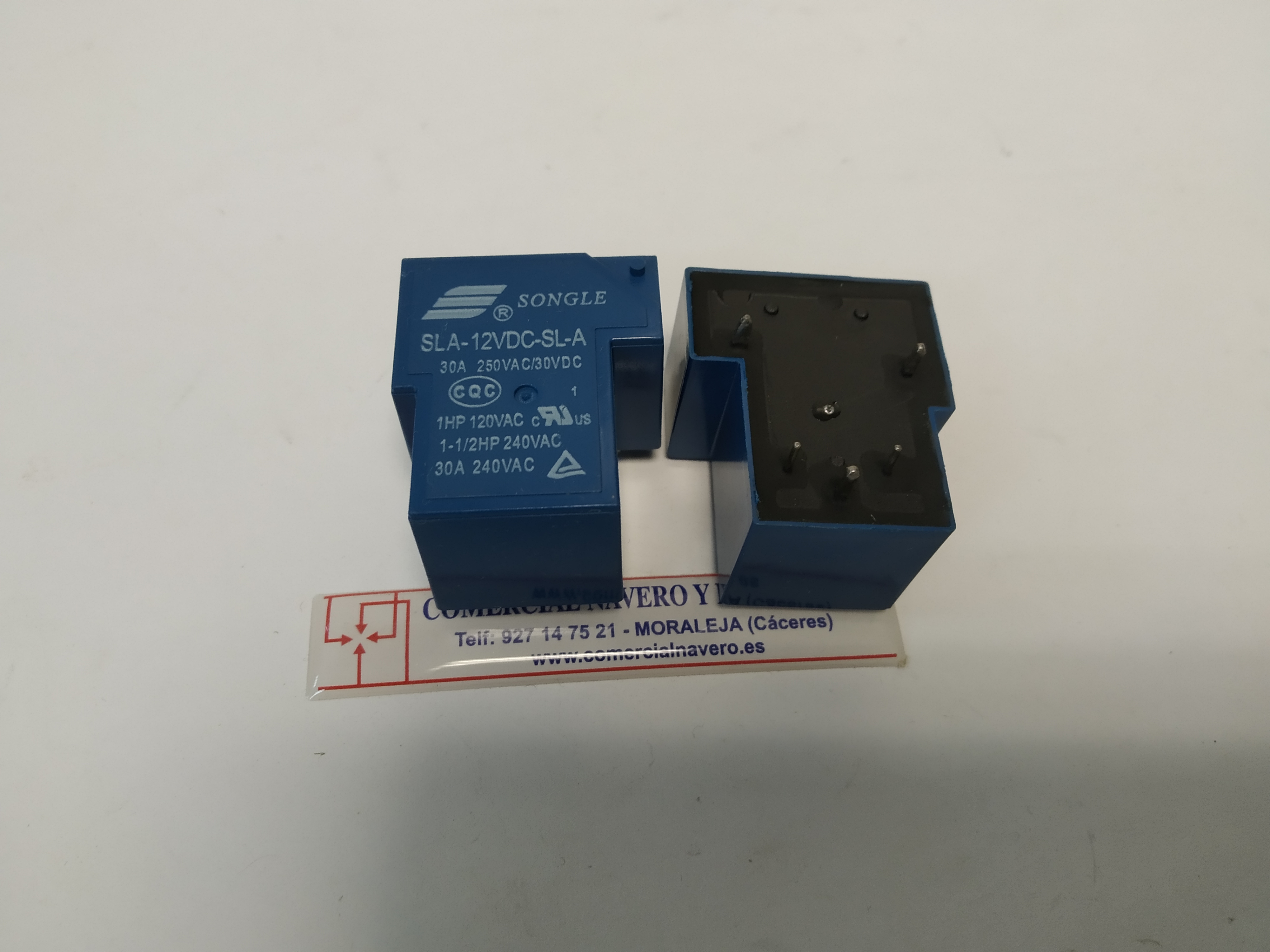 Imagen RELE 12 V PARA SOLDAR A CIRCUITO COMUN A/C 