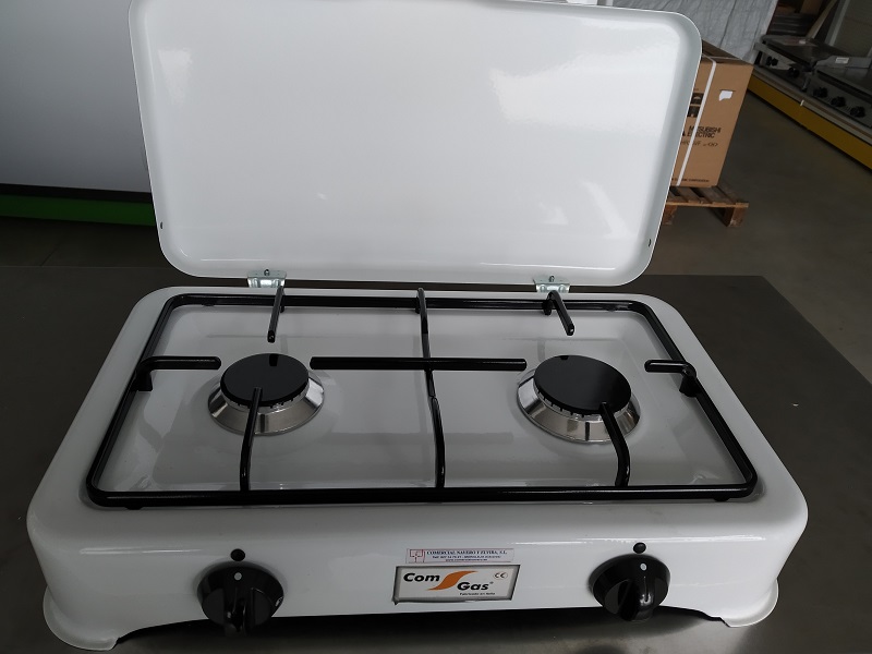Imagen Cocina encimera 2 fuegos COM-GAS