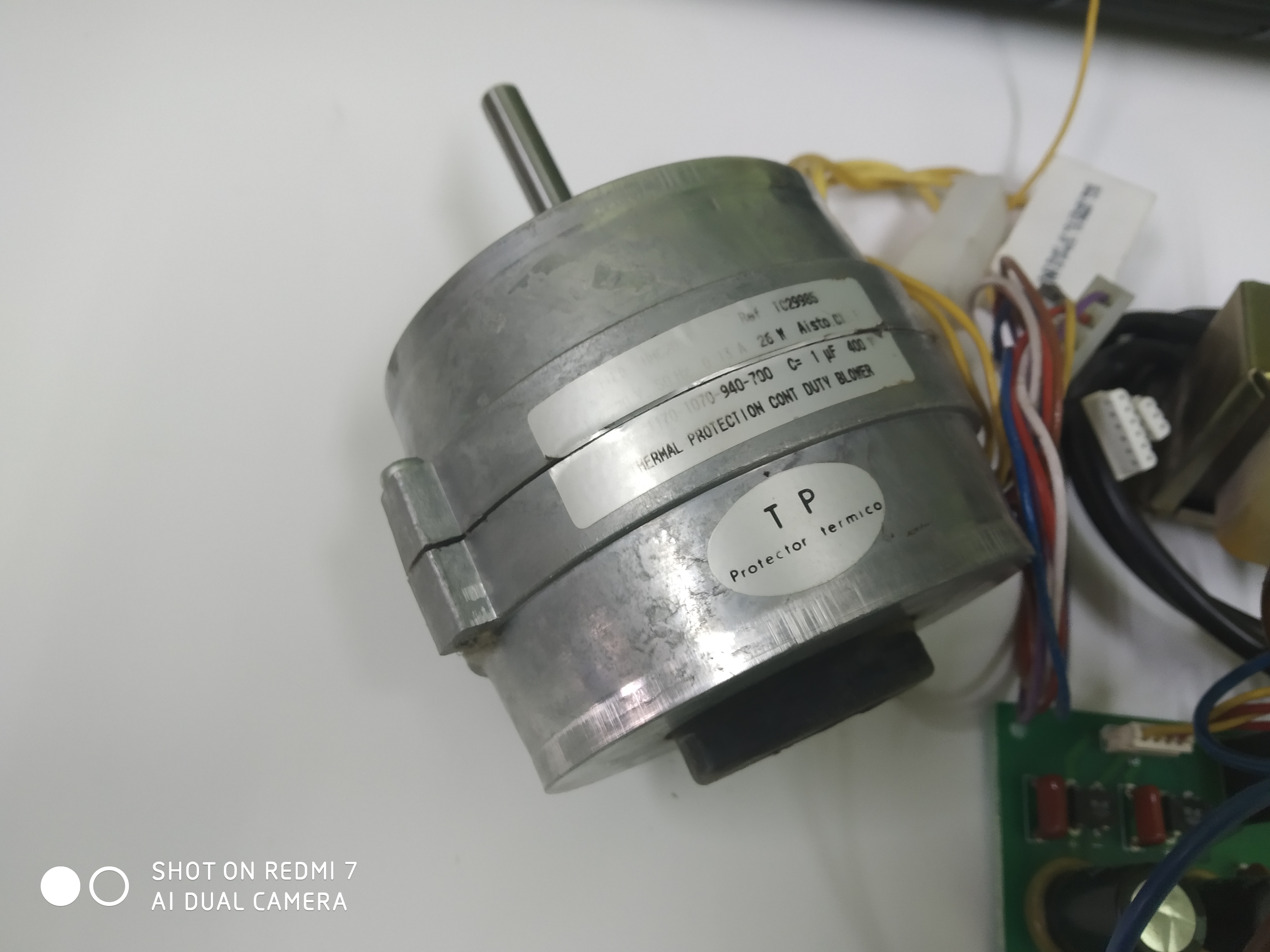 Imagen Motor turbina unidad interior aire Whirlpool 