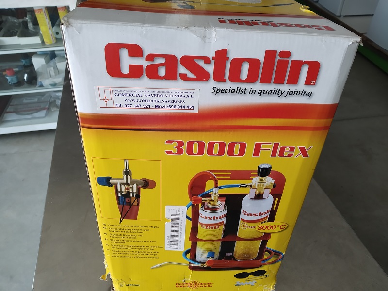 Imagen Soplete Kit 3000 soldadura autógena GASTOLIN   