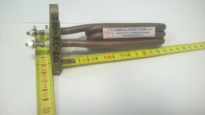 Imagen Resistencia cafetera Roca 1450 W. L 130 m/m.