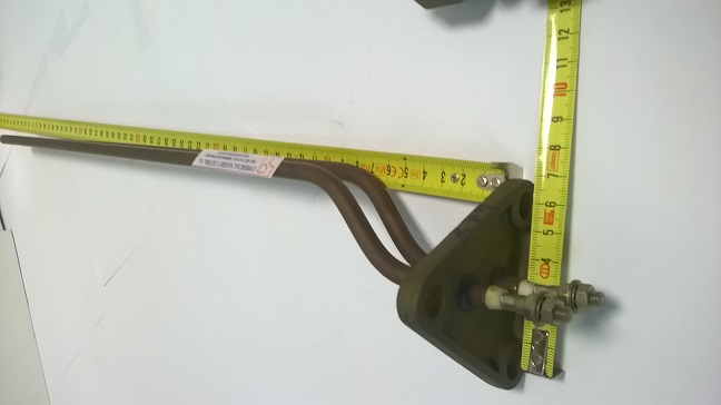 Imagen Resistencia cafetera Gaggia 1500 W. 230 V. 3 grupos longitud