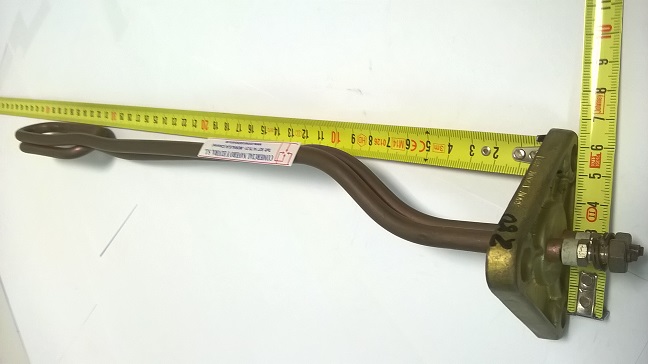 Imagen Resistencia cafetera Gaggia 1500 W. 400 V. Longitud 395