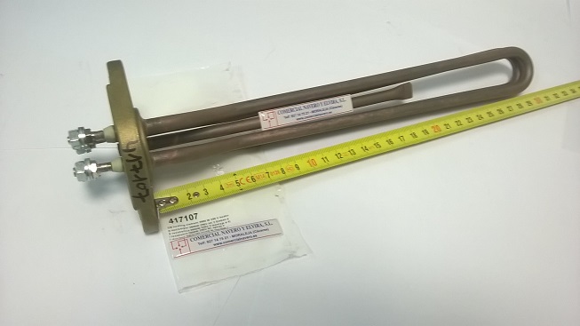 Imagen Resistencia Cafetera Astoria, Wega, 2600 W. 230 V. Longitud