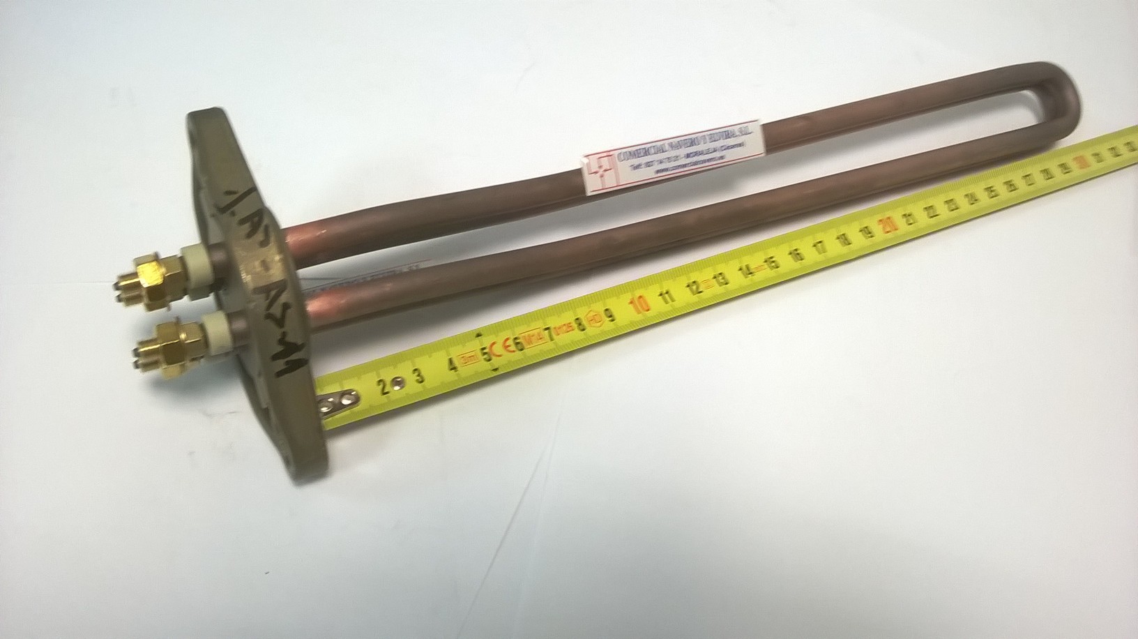 Imagen Resistencia cafetera Astoria 2600 W. 230 V. Longitud 