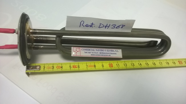 Imagen Resistencia lavavasos Dihr, Difri, Turbo calderin 2500 W. 230 V.