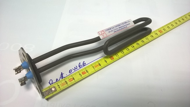 Imagen Resistencia lavavasos Omniwash, Mercury. Calderin 2200 W.