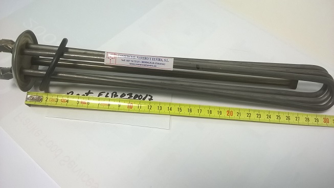 Imagen Resistencia lavaplatos F.L. Blanca. Calderin 6000 W. 230/400 V.  
