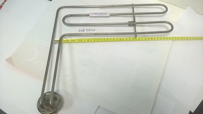 Imagen Resistencia Lavaplatos Fagor. Cuba 2800 W. 230 V. Longitud