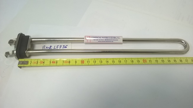 Imagen Resistencia lavavasos Futurmat. Calderin 1500 W. 230 V. 