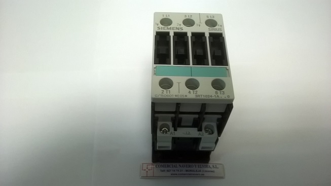 Imagen Cóntactor sieméns 40 A. Alimentación 230 V.
