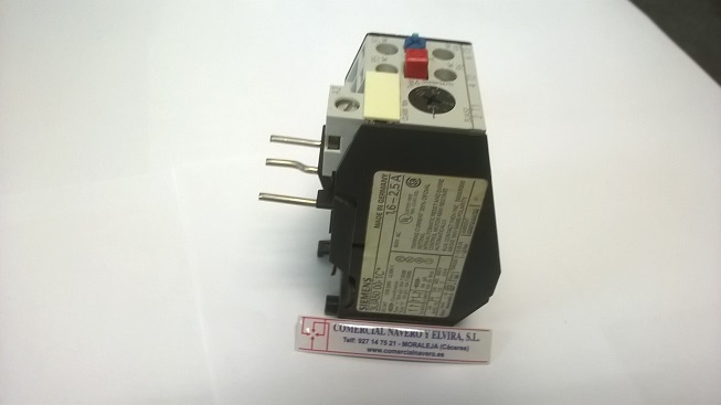 Imagen Rele termico Siemens. Regulacion 1,6 - 2,5 A