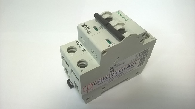 Imagen Interruptor magnetotermico 16 A. monofasico