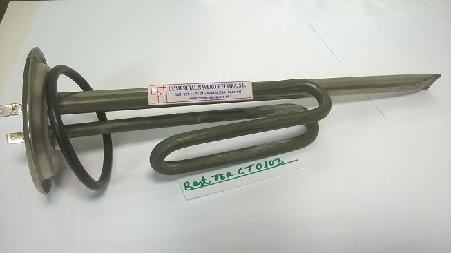 Imagen Resistencia Termo Cointra 1200 W. 230 V. Longitud 290 mm. 