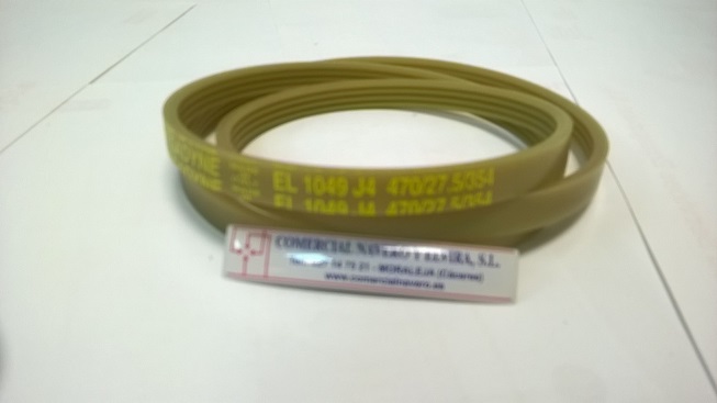 Imagen Correa LD. 1049. J-4 Ranurada