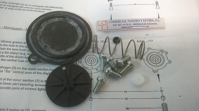 Imagen Membrana. CA. Vaillant. 010362