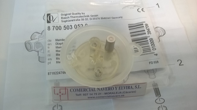 Imagen Membrana Kit. CA. Junkers. 5030520