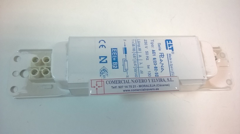 Imagen Reactancia 65 W. 230 V