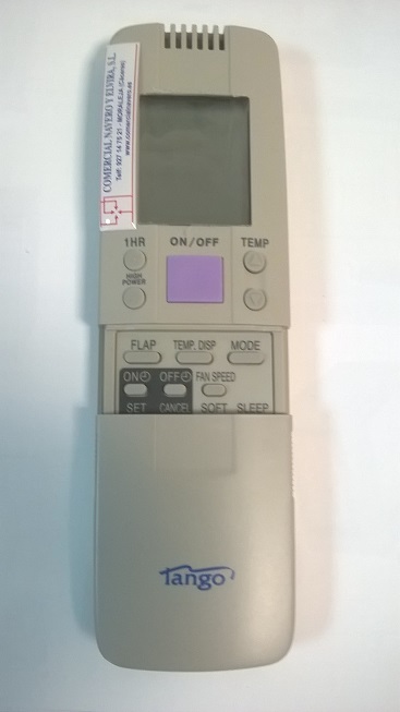 Imagen Mando Control Remoto Split Aire RCH-28VDE. TANGO