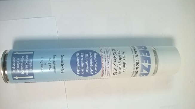Imagen GAS Refrigerante FREEZE. Sustituto R-134. R-12. Envase