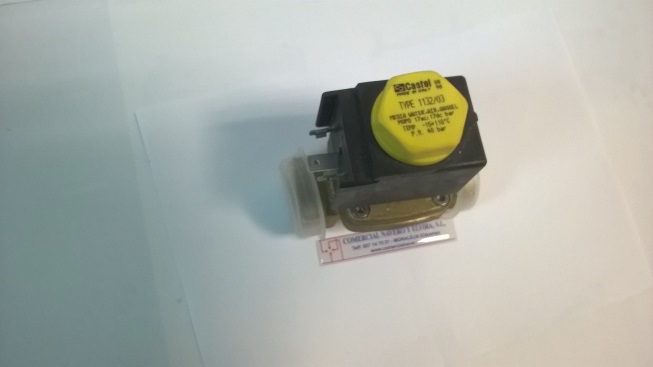 Imagen Valvula Solenoide 3/8 Castel 1132/03. HVH020116. H. Agua