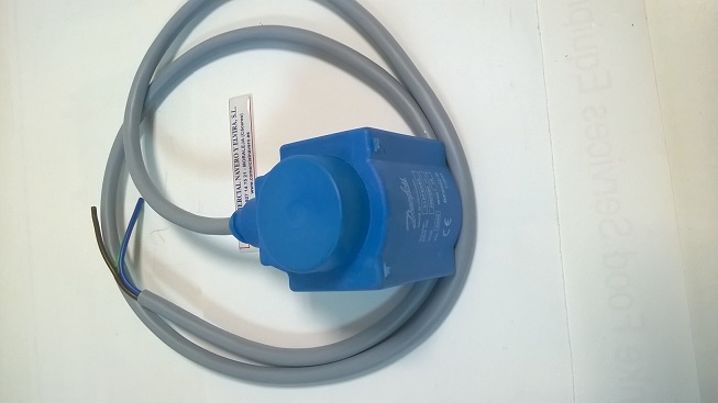 Imagen Bobina. Electrovalvula Danfoos. BF230CS. Con cable 230 V.  