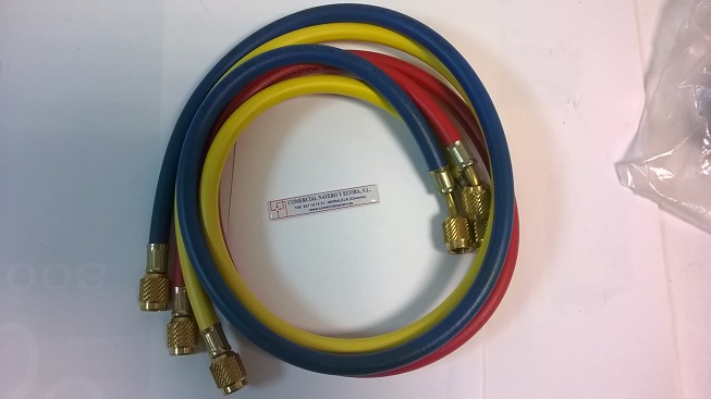 Imagen KIT Gomas Carga 1/4. 90 Cm. 3 unidades Amarilla, Azul, Rojo.   
