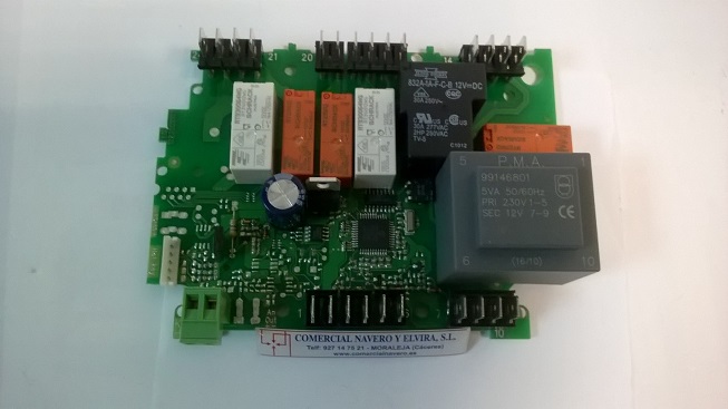 Imagen Control Dixel. Placa Base XW271K. W5KFBNC500. ARE 