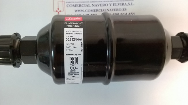 Imagen Filtro deshidratador Danfoss roscar 1/2. DCL084. P0401730