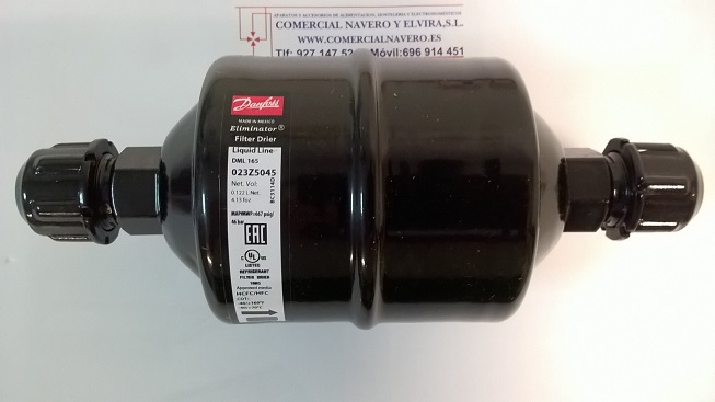 Imagen Filtro deshidratador Danfoss roscar 5/8. DML165. P0401747