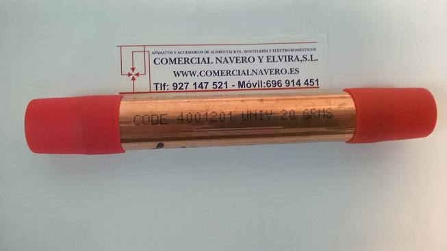 Imagen Filtro deshidratador soldar 3/16 Capilar 20 G.