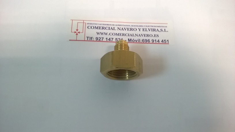 Imagen Acoplamiento SAE 1/4 Macho GAS 1/2 Hembra para botell