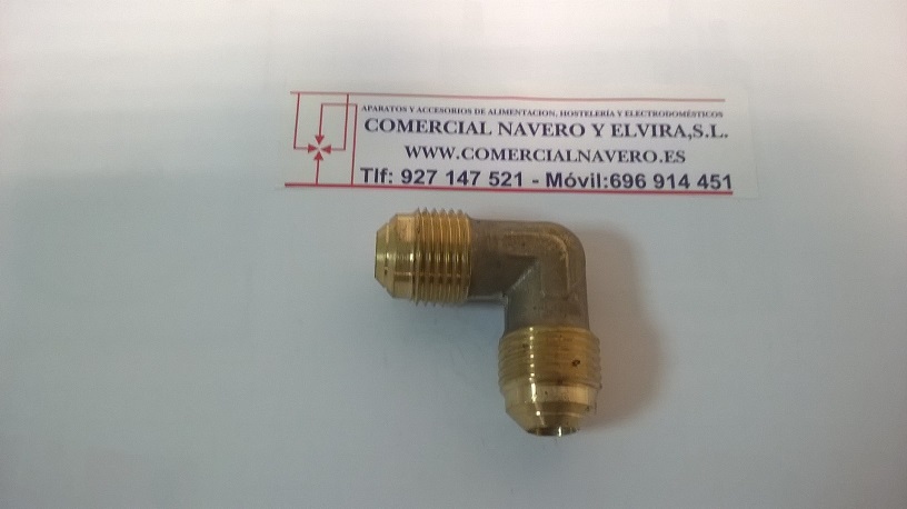 Imagen Unión SAE 3/8. Codo Macho