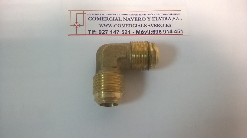 Imagen Unión SAE 1/2. Codo macho