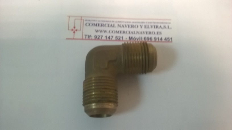 Imagen Unión SAE 5/8. Codo Macho