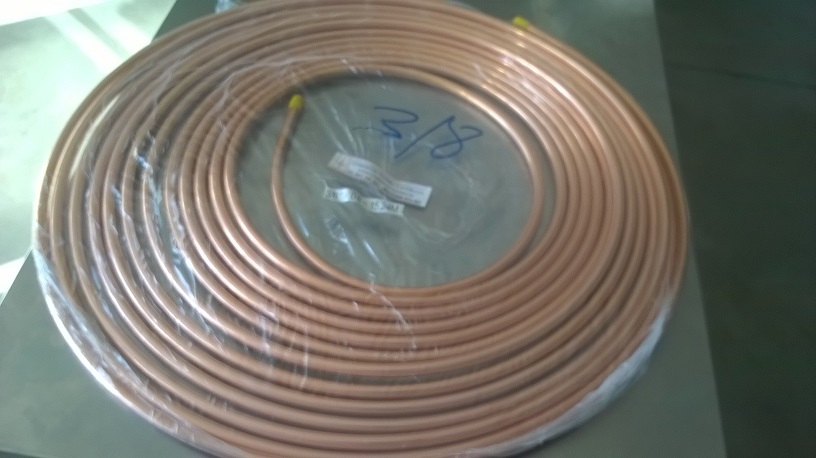 Imagen Tubo de Cobre 3/8. Rollo