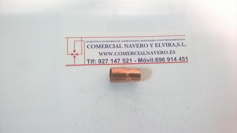 Imagen Reducción 3/8 a 1/4. Cobre soldar