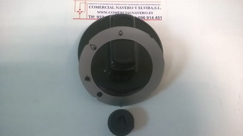 Imagen Mando Pomo grifo Gas. Eje 8 m/m. 