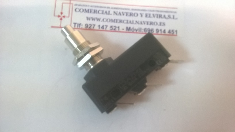 Imagen Microinterruptor Varilla Bornas terminales factón  