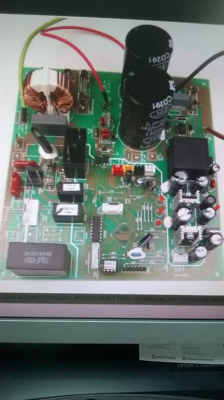 Imagen Placa control electronicó Split AS-12 DAITSU 