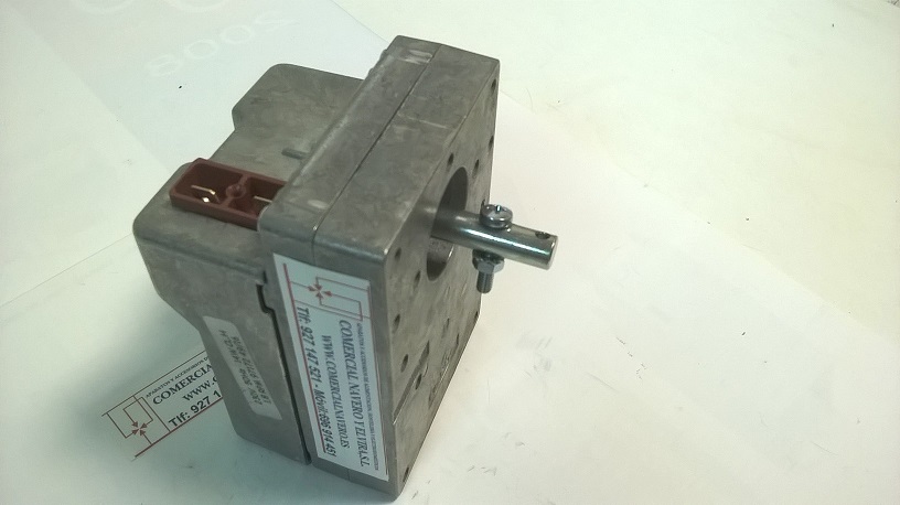Imagen Motor Reductor Bitron 230 V. Eje 8,5 mm. Con pasador