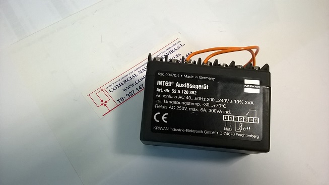 Imagen Modulo Rele Protección INT69 Compresor 400 V.  